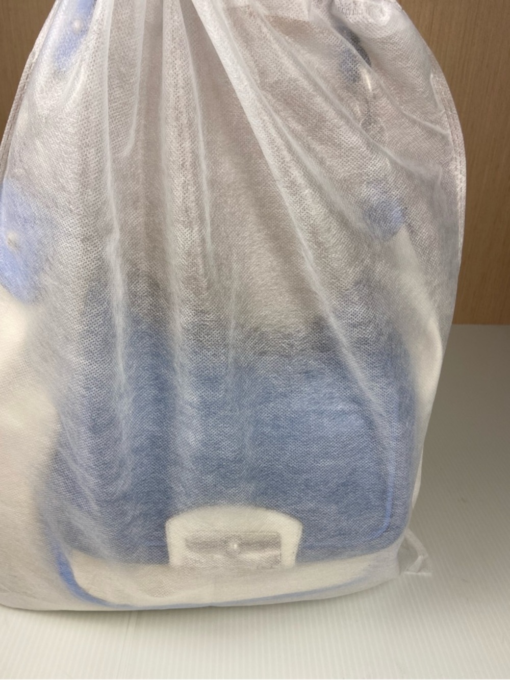 Coach Kristin Leather Flap Hobo Blue Ivory Colorblock Shoulder Bag F22509 Y2K - Picture 13 of 13